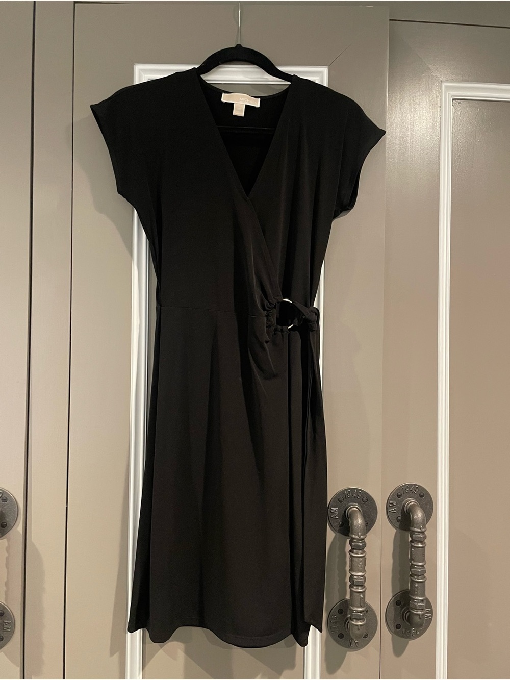 Michael Kors Black Wrap Dress